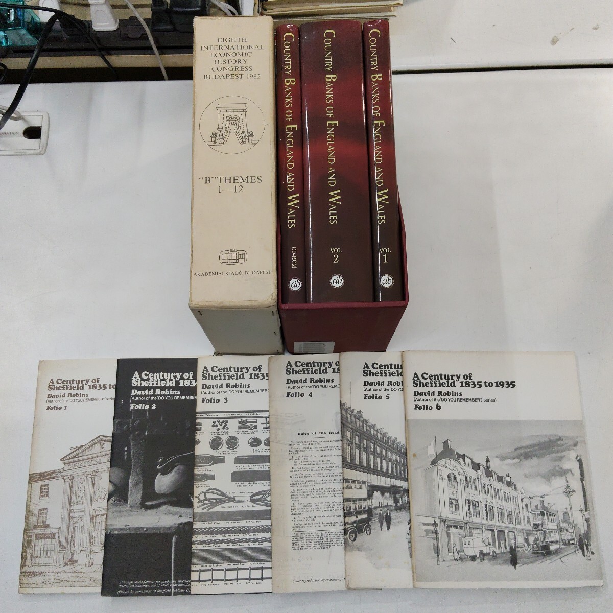k0717-1 経済学関連洋書まとめてセット /銀行/金融/歴史/地方史/古書/社会/