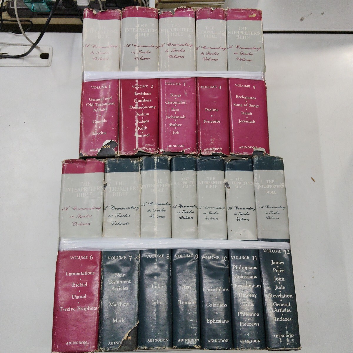  k0717-14 THE INTERPRETERS BIBLE 1〜12巻 /聖書解釈/宗教/思想/キリスト教/
