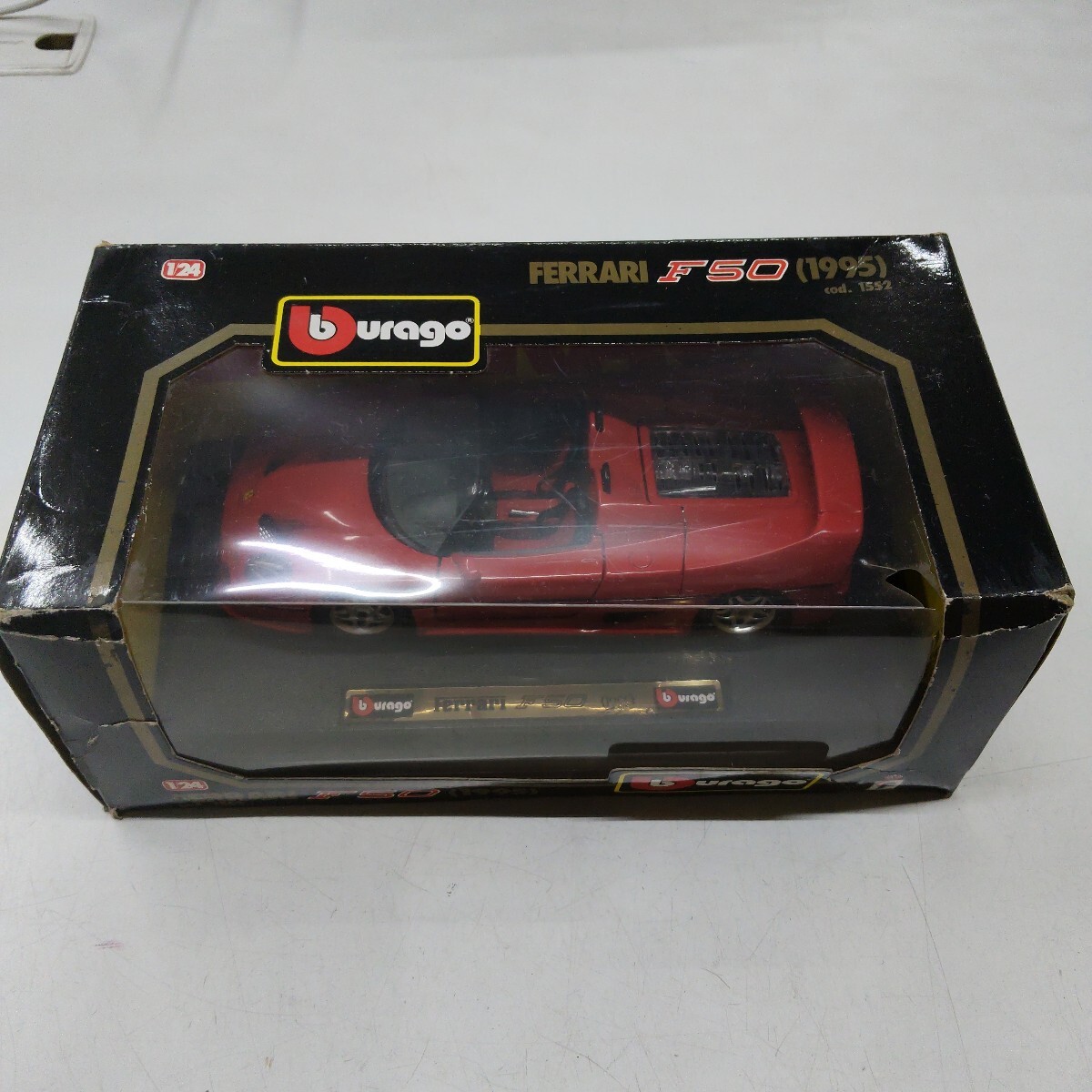 k0717-27 Bburago FERRARI F50(1995) 1/24 /ミニカー/ブラーゴ/フェラーリ/ホビー/おもちゃ/