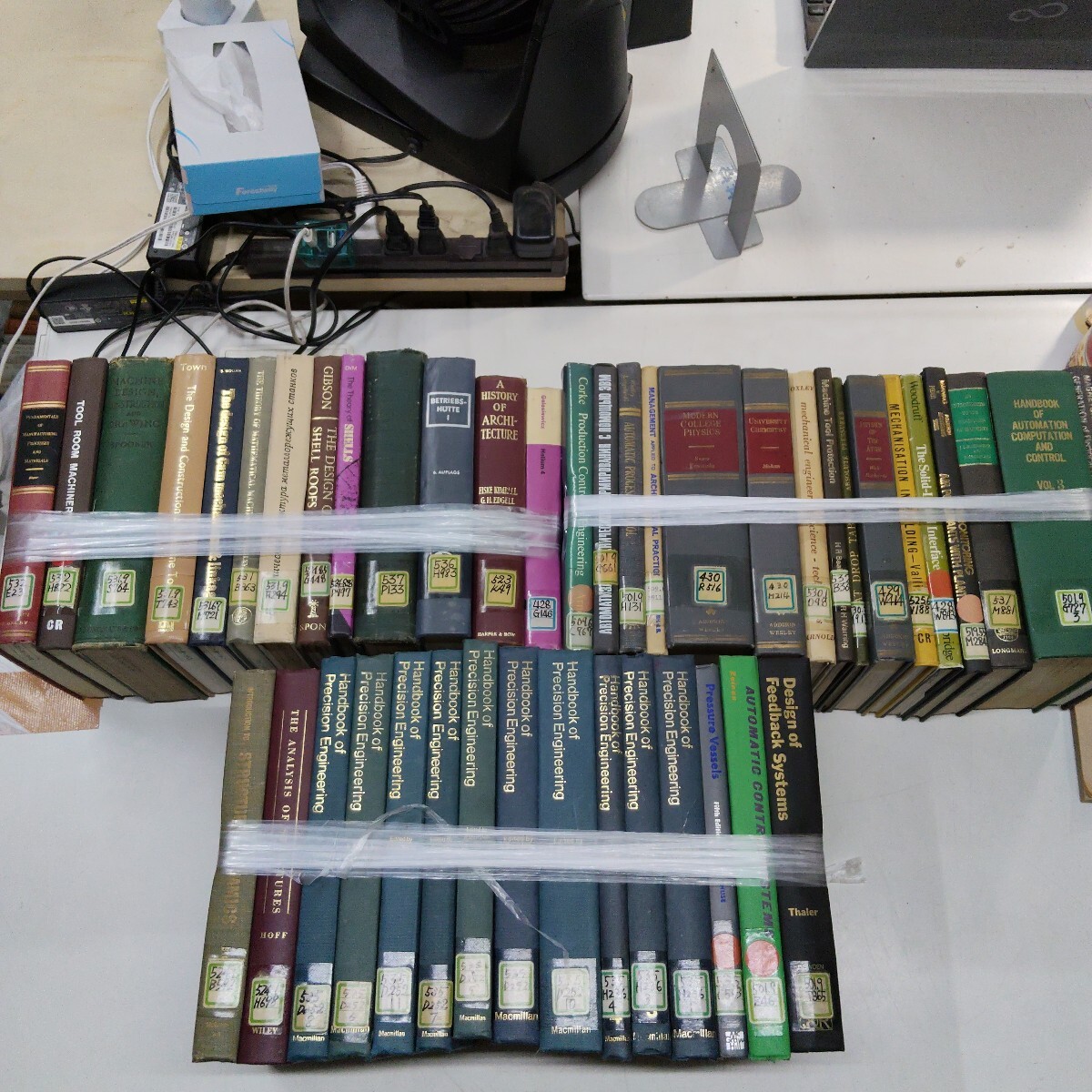 k0724-1 工学関連洋書まとめてセット /機械学/物理学/設計/図面/自動化/建築/電気/科学/力学/制御/除籍本/