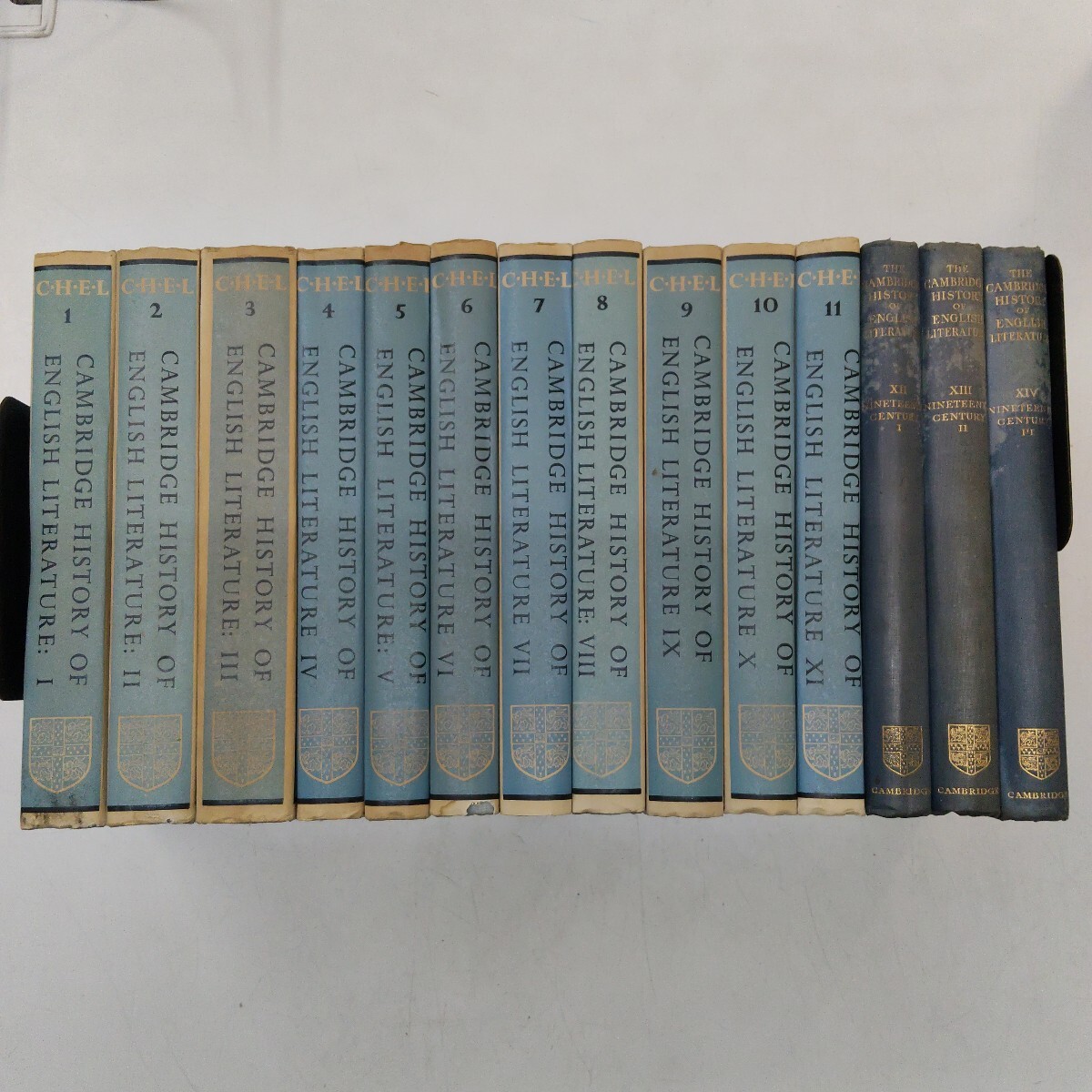 k0731-2 ケンブリッジ英文学史 14冊まとめてセット /CAMBRIDGE/文芸/歴史/研究/評論/批評/古書/研究/