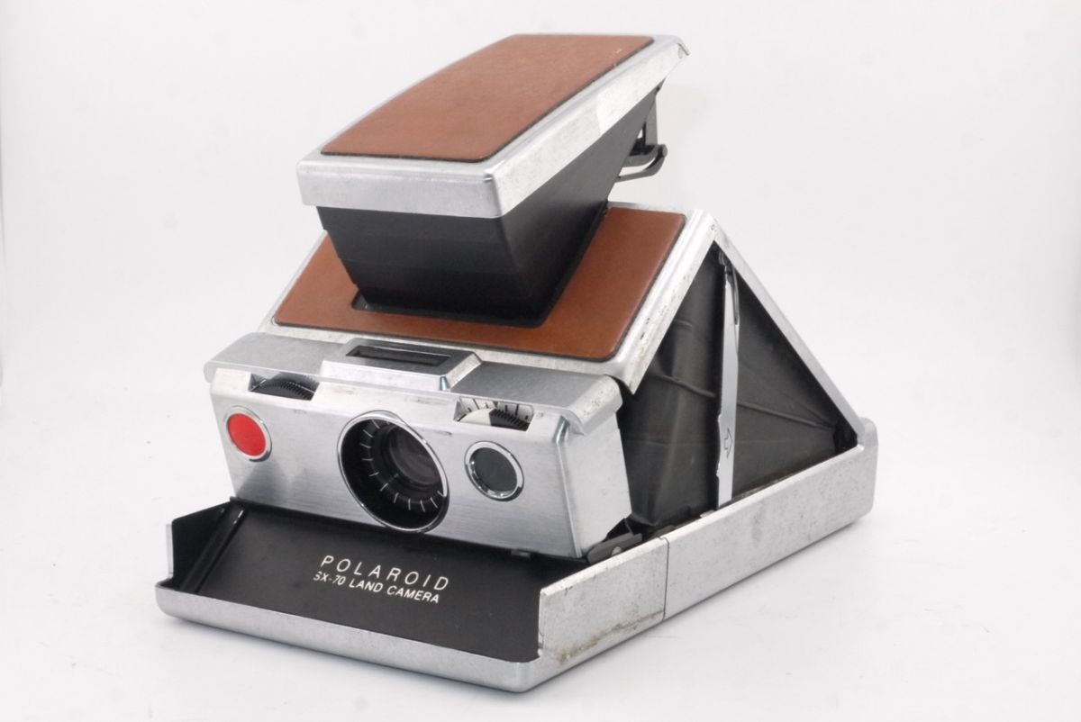 ポラロイド POLAROID SX-70 LAND CAMERA インスタント フィルムカメラ 現状 #2943 #0066