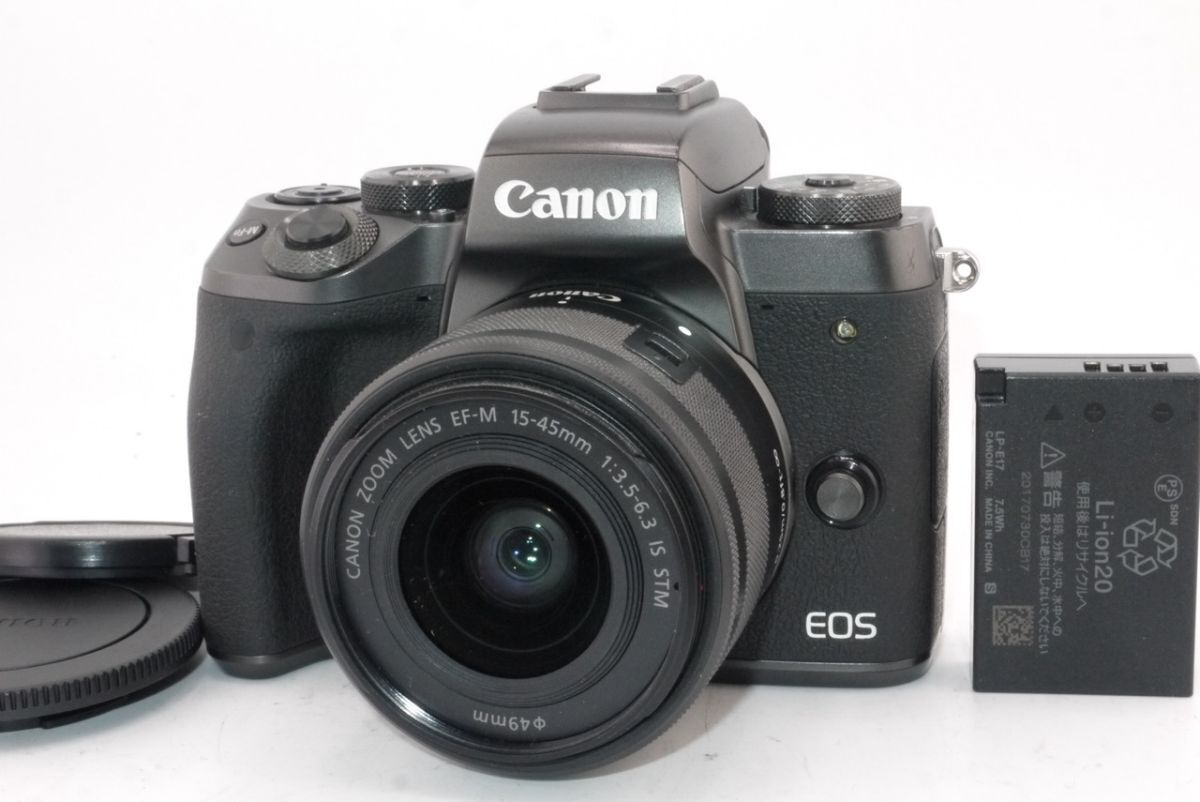 ★良品★キヤノン CANON EOS M5 ＋ EF-M 15-45mm F3.5-6.3 IS STM #2969 #5511