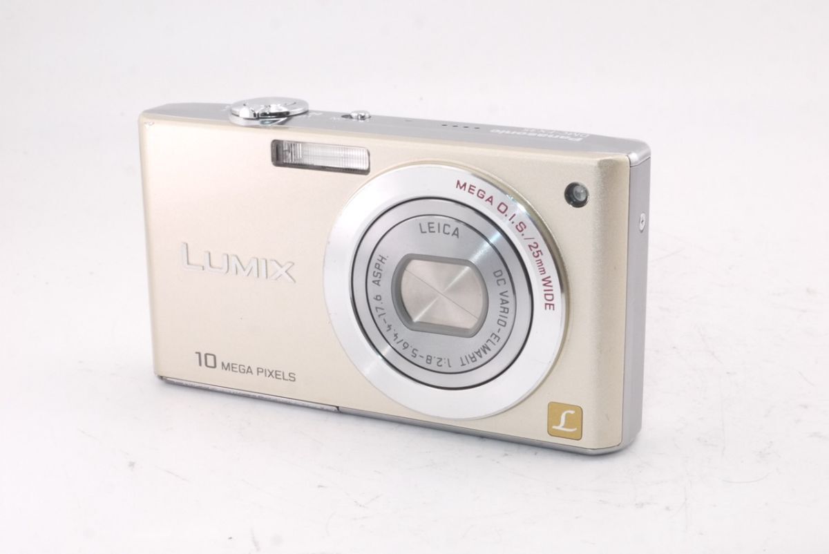 パナソニック Panasonic LUMIX DMC-FX35 ゴールド コンパクトデジタルカメラ 現状 #3073 #0033