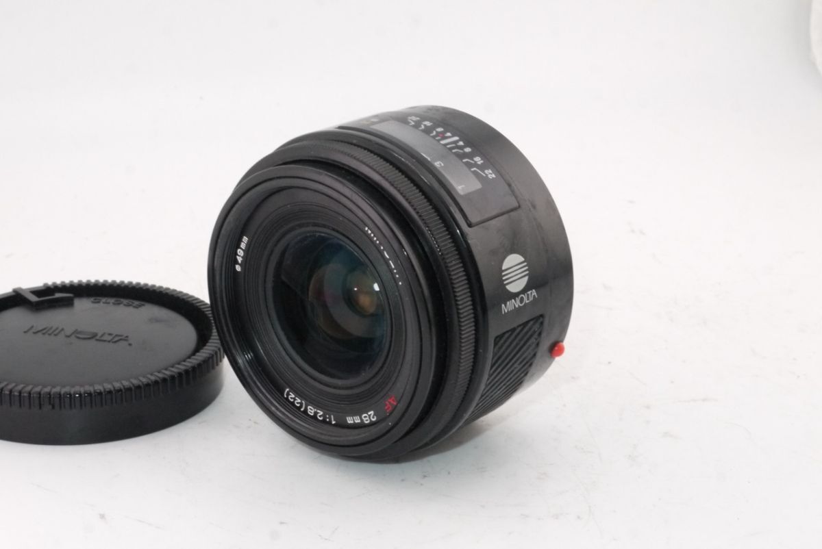ミノルタ MINOLTA AF 28mm F2.8 単焦点レンズ #3070 #0561