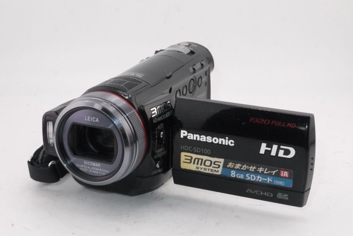 ★良品★パナソニック Panasonic HDC-SD100 ビデオカメラ #3103 #0033