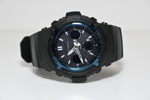 ●CASIO G-SHOCK AWG-M100A カシオ Gショック タフソーラー 電波 メンズ腕時計 稼働品