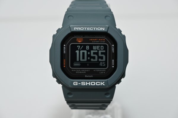 ●CASIO G-SHOCK DW-H5600 G-SQUAD Bluetooth 心拍計 ソーラー メンズ腕時計 稼働品
