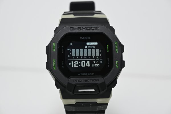 ●CASIO G-SHOCK G-SQUAD GBD-200 Bluetooth スマホ連携 デジタル メンズ腕時計