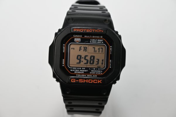 ●CASIO G-SHOCK GW-M5610R タフソーラー 電波 メンズ腕時計 稼働品
