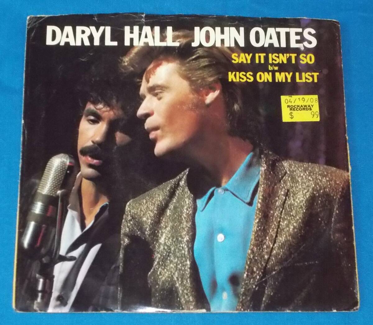 ☆7inch EP★US盤●DARYL HALL & JOHN OATES/ダリル・ホール＆ジョン・オーツ「Say It Isn't So/セイ・イット・イズント・ソー」80s名曲!●
