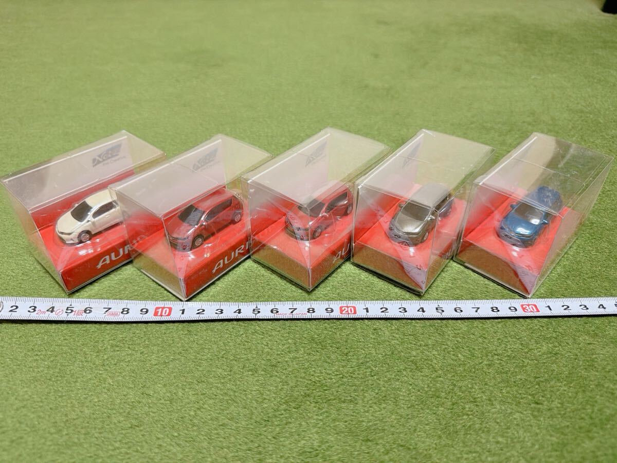 オーリス LED キーホルダー 非売品 新品 未使用 未開封 長期保管品 5台セット価格 ミニカー Netz