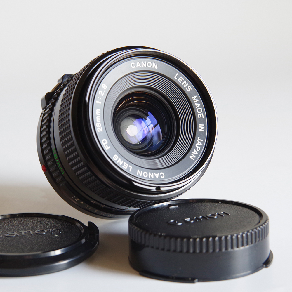 美品　キャノン レンズ NEW FD 1:2.8 28mm 120