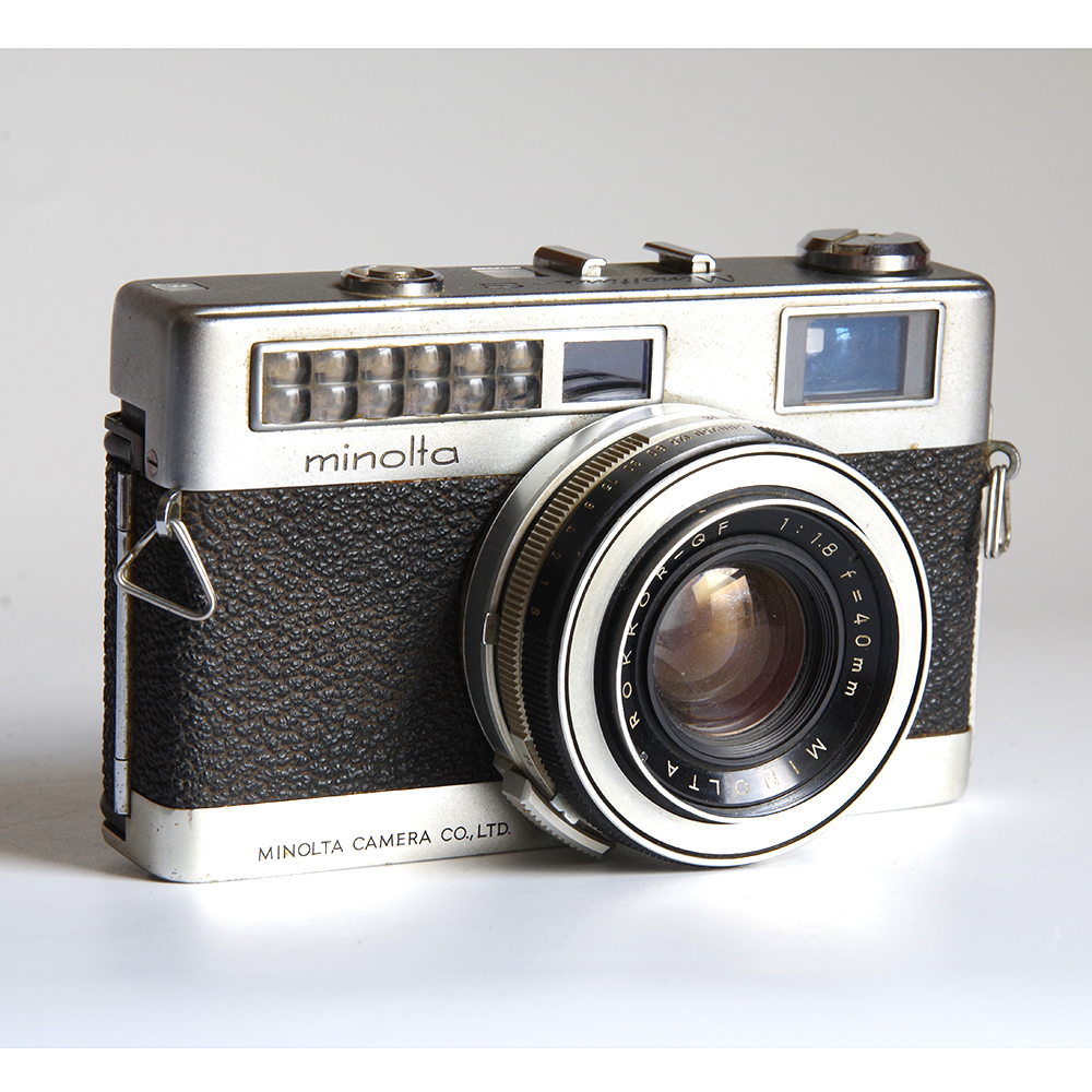 ミノルタ　フィルムカメラ　ミノルチナ　Minoltina-S / ROKKOR-QF 1:1.8 f=40mm　131