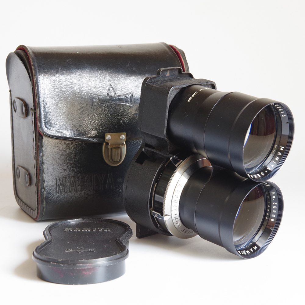 マミヤ　レンズ MAMIYA-SEKOR 1:4.5 f=18cm ジャンク 134