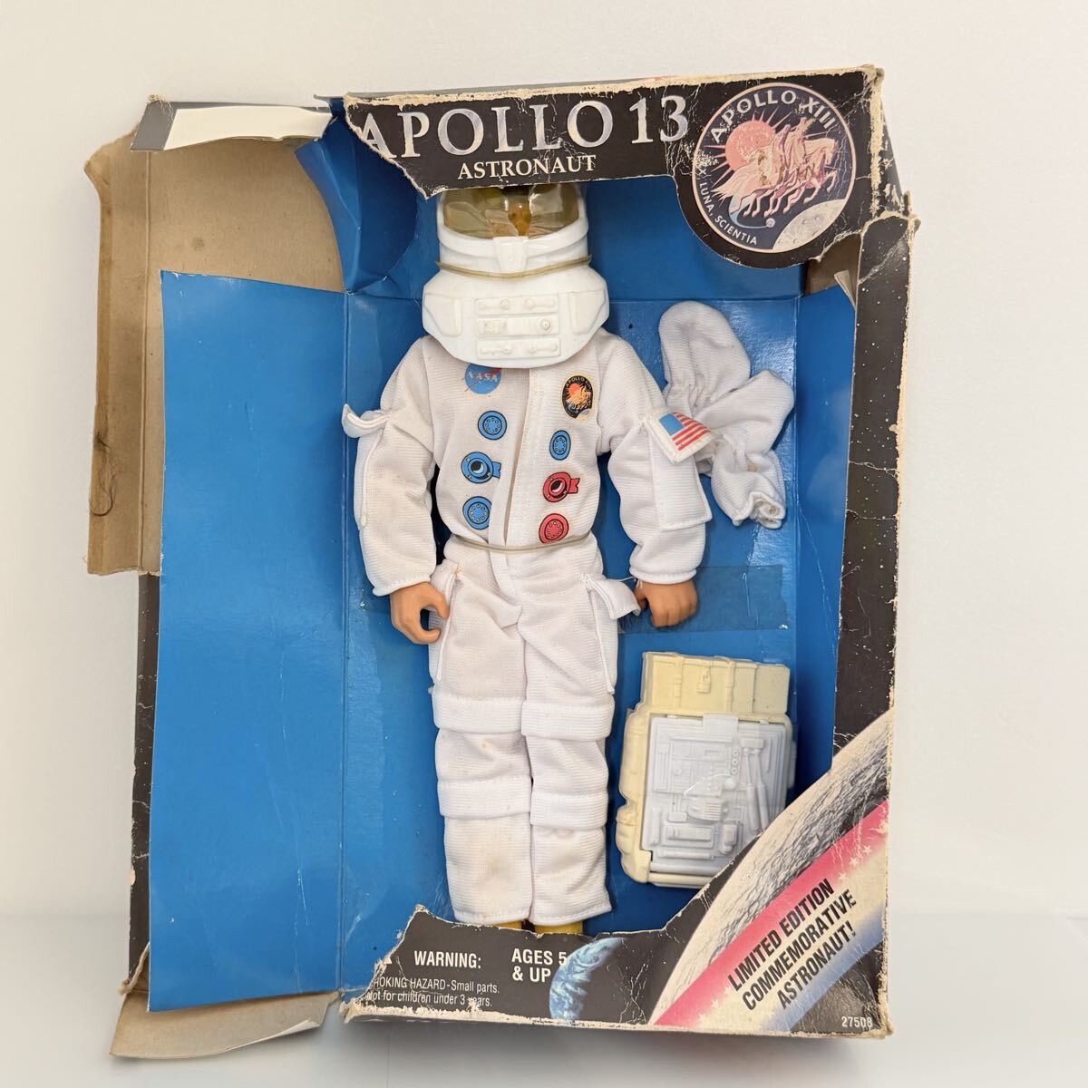 SY989◆APOLLO ASTRONAUT APOLLO13 フィギュア ケナー社 宇宙飛行士 デッドストック アポロ13 アストロノーツ 人形 
