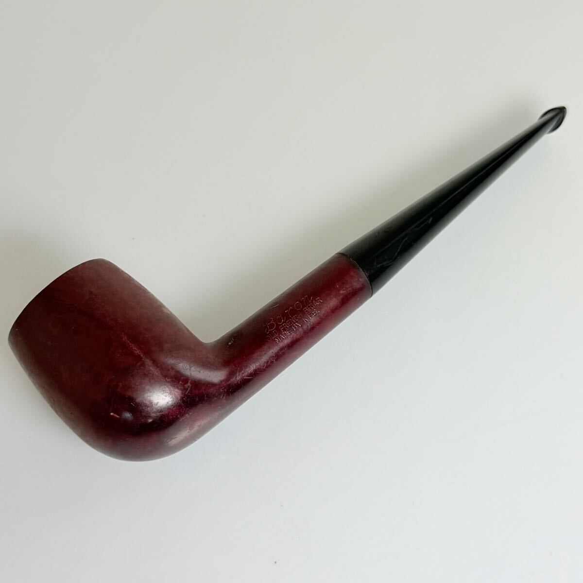 SY1085◆Baron OLD FRENCH BRIAR K.F.S 煙管 パイプ キセル 煙草 喫煙具 時代物 アンティーク レトロ 喫煙グッズ 矢立 コレクション