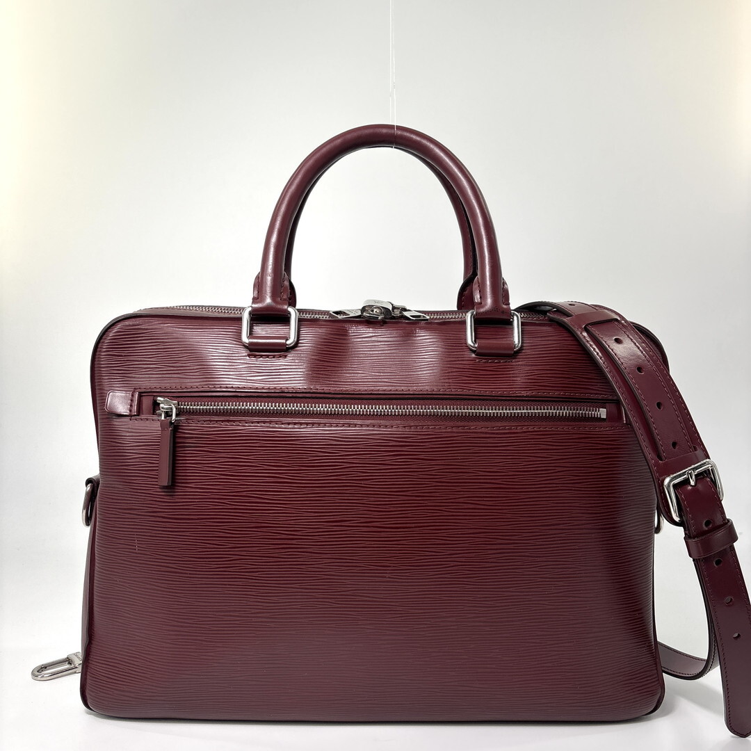 1円 新品同様 LOUIS VUITTON ルイヴィトン エピ PDB ポルトドキュマン ビジネスバッグ ショルダーバッグ M54040 ブリーフケース メンズ