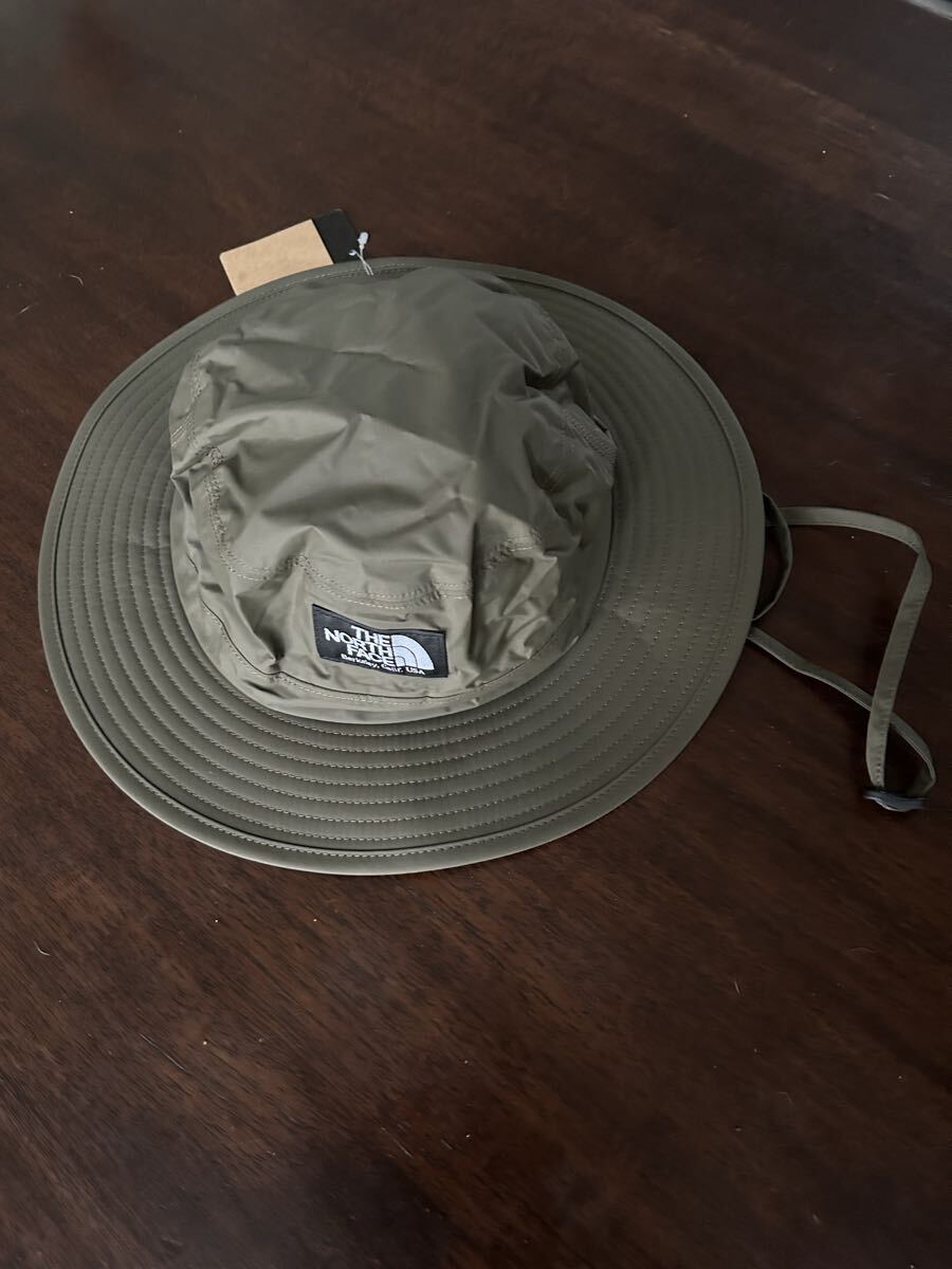 新品未使用 送料無料 THE NORTH FACE ノースフェイス ハット Lサイズ カーキ 日本正規品 NN02344 ホライズンハット
