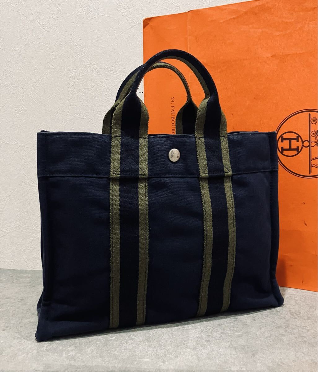HERMES ● 極美品 エルメス フールトゥ トートバッグ PM バッグ ハンドバッグ トート