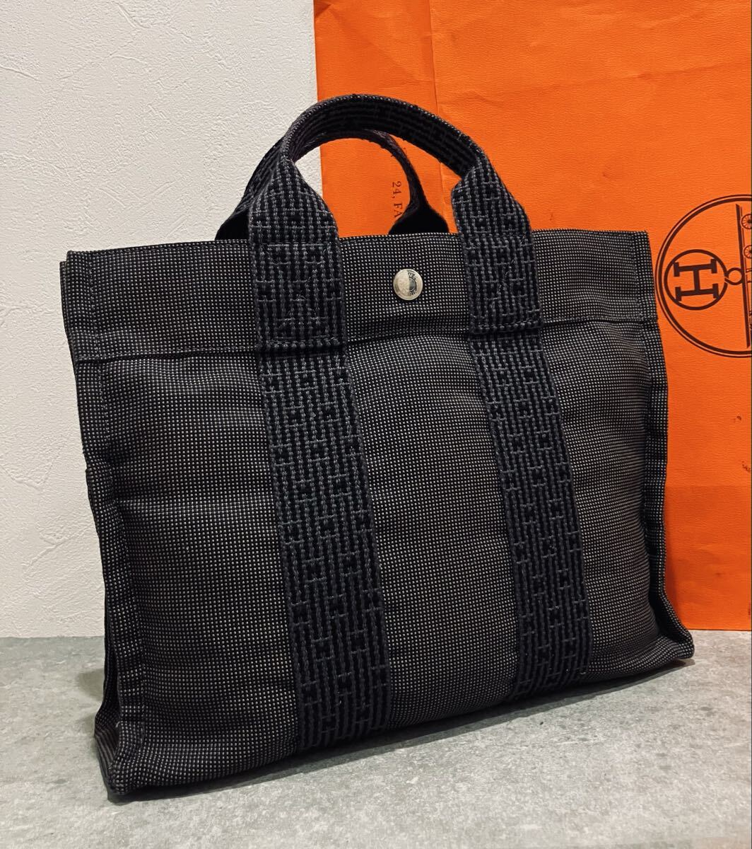 HERMES 極上美品 エールライン バッグ エルメス トート PM バック