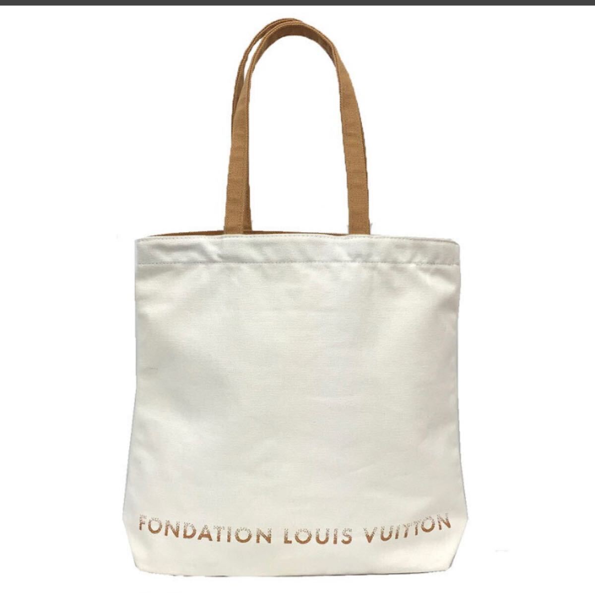 ☆ 新品 未使用 ☆ LOUIS VUITTON ルイ ヴィトン フォンダンシオン ルイヴィトン トートバッグ ホワイト 