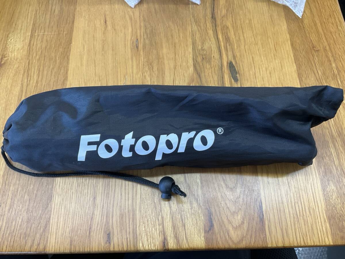 キング king 小型 8段三脚 Fotopro ブラック FY-583 BK