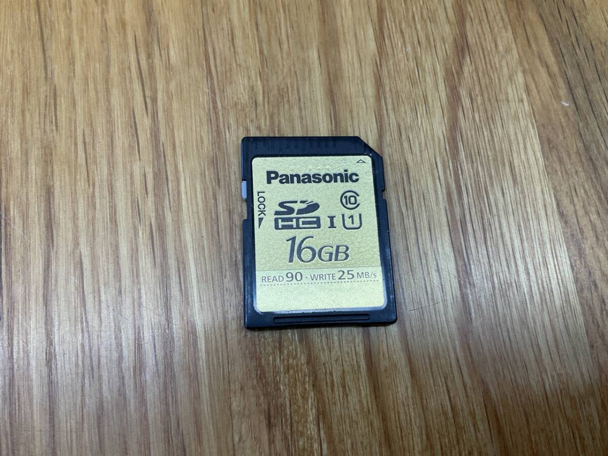 16GB Panasonic SDHCカード RP-SDU16G Class10 UHS-1