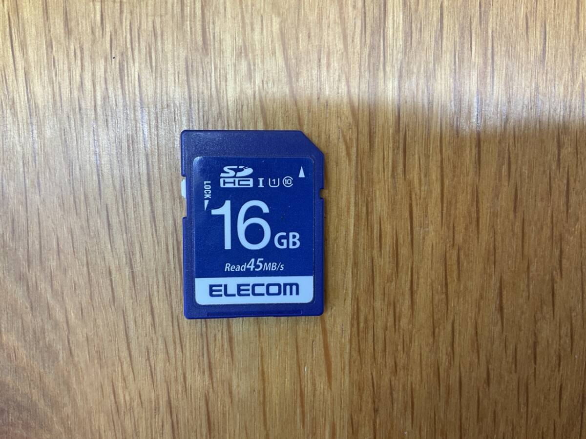 エレコム SDHCメモリカード 16GB Class10 UHS-I MF-FS016GU11R