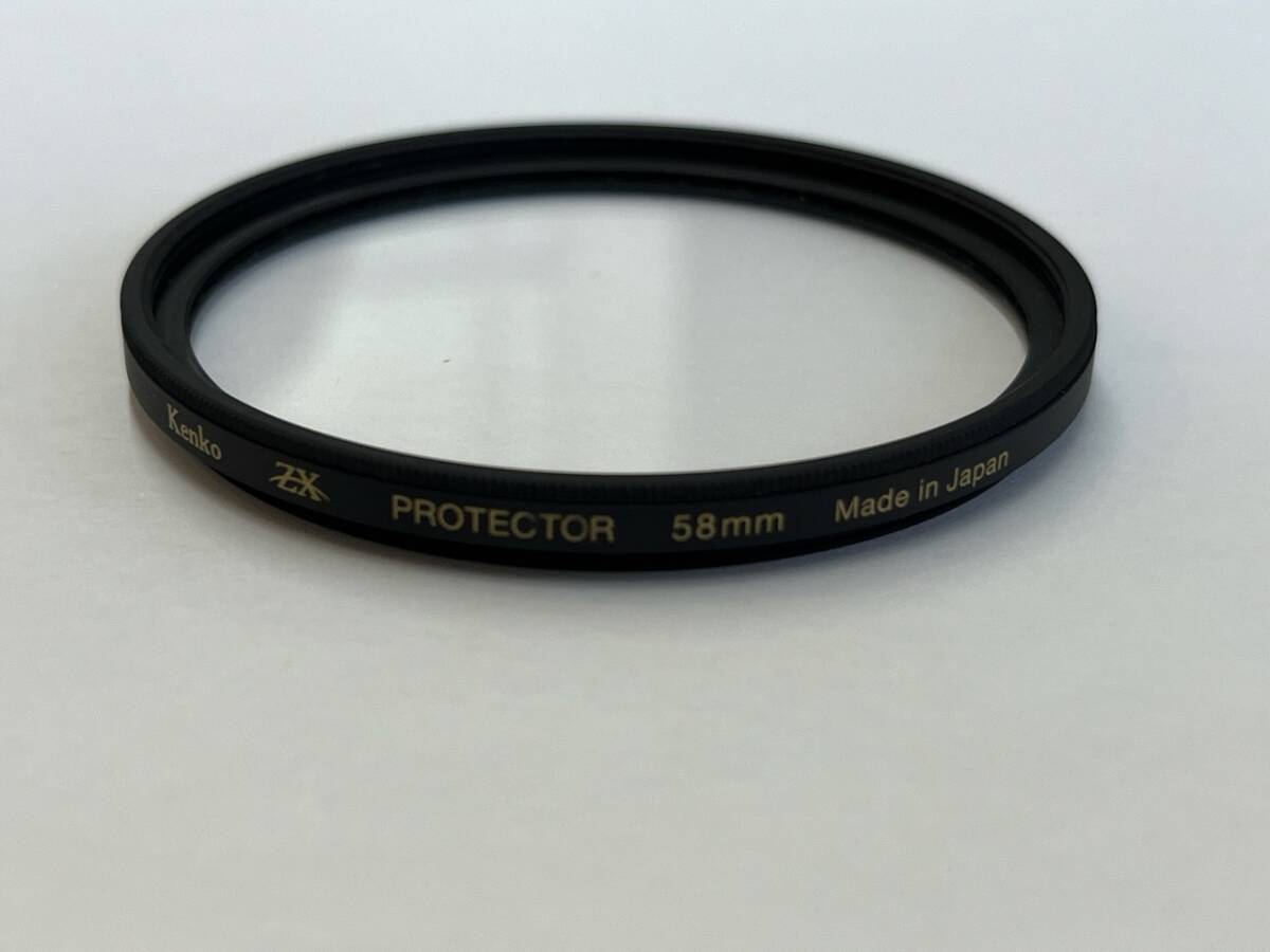 Kenko ZX PROTECTOR 58mm ケンコー レンズフィルター