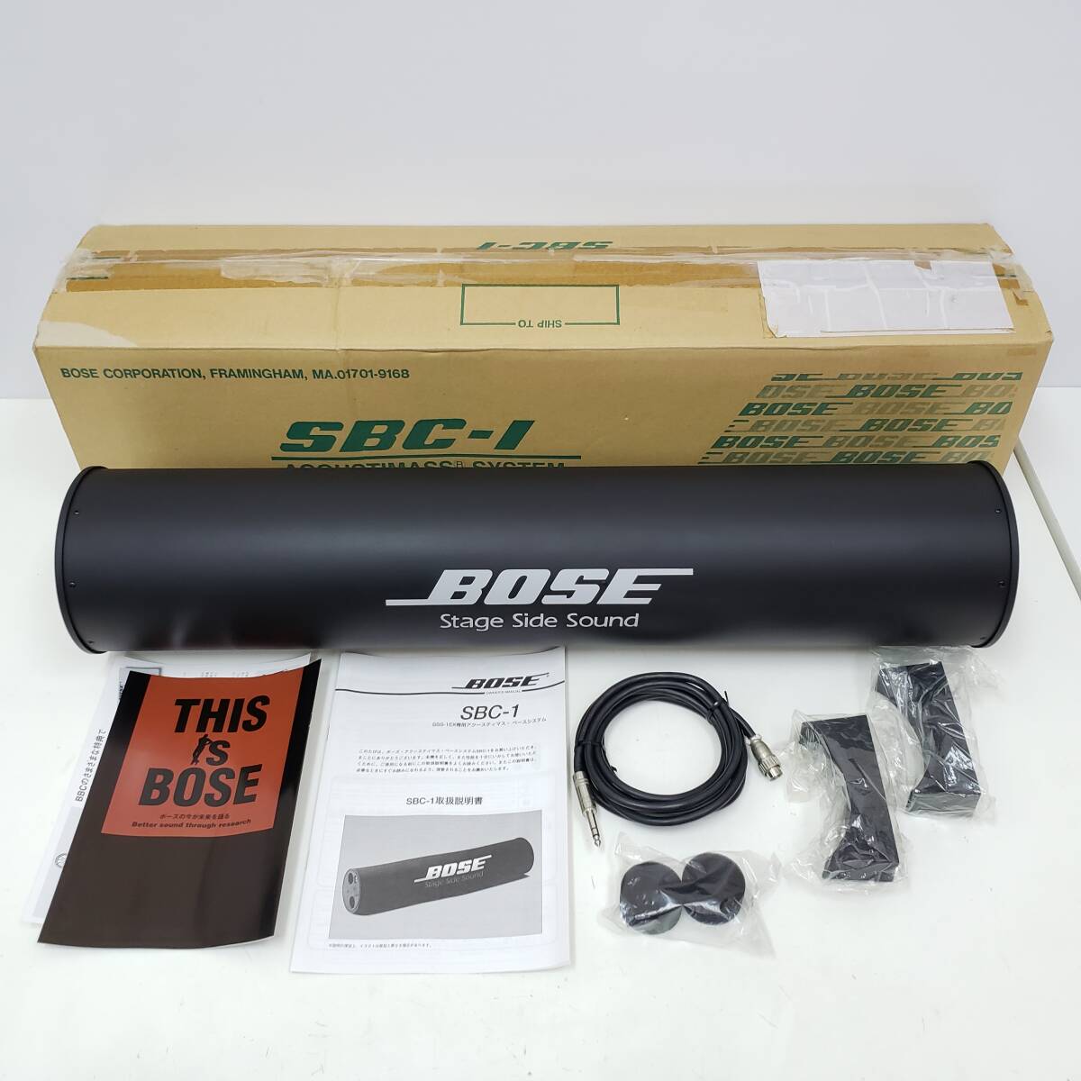 ほぼ未使用 極美品 BOSE SBC-1 サブウーファー