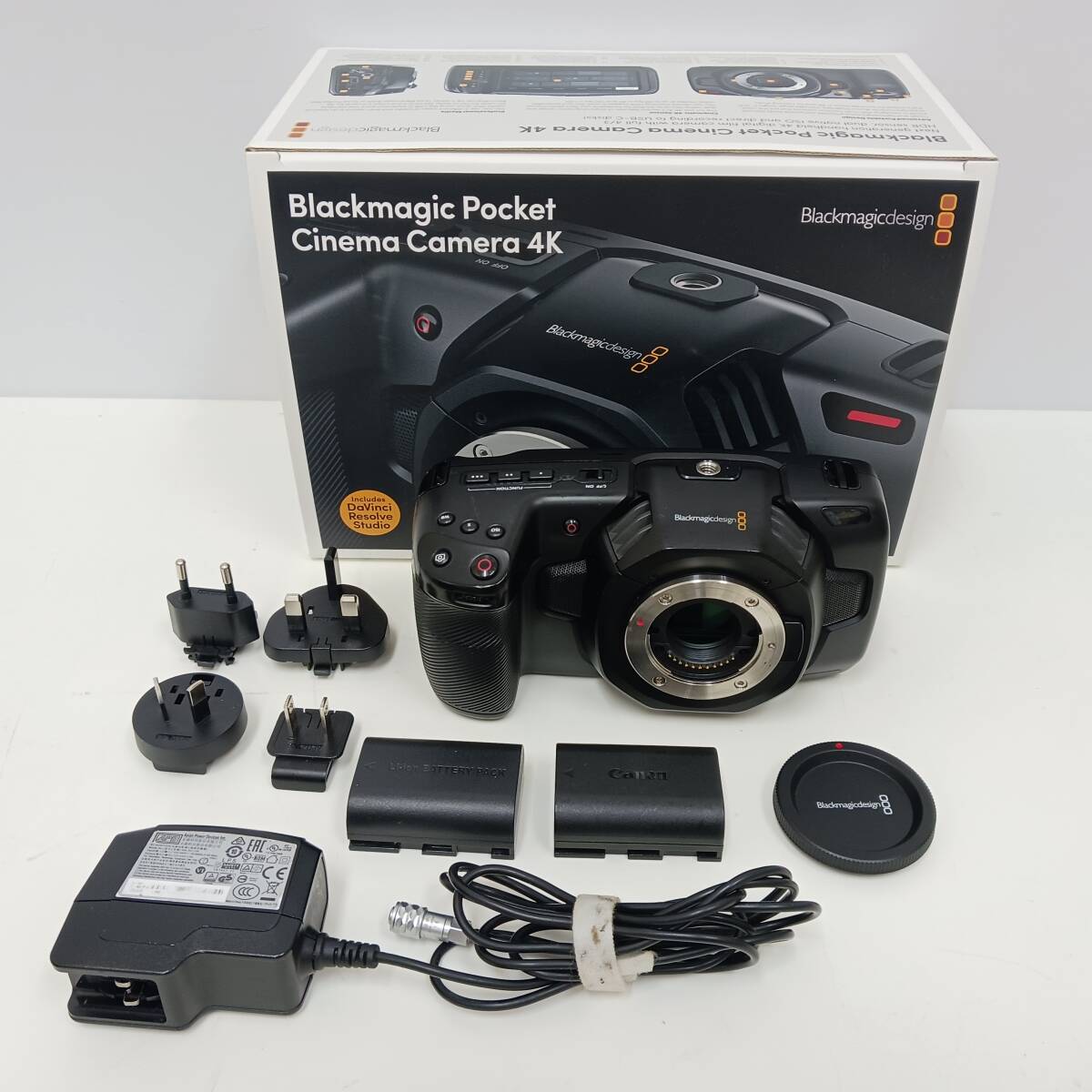 ブラックマジックデザイン Blackmagic Design シネマカメラ Pocket Cinema Camera 4K ①