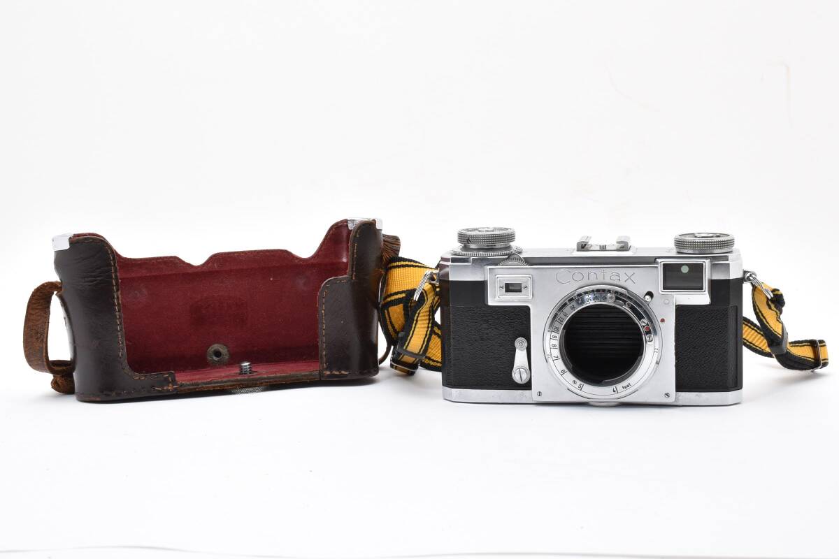 【中古美品】ツァイス・イコン コンタックス IIa カラーダイヤル 35mm レンジファインダー フィルムカメラ ボディ 2947470