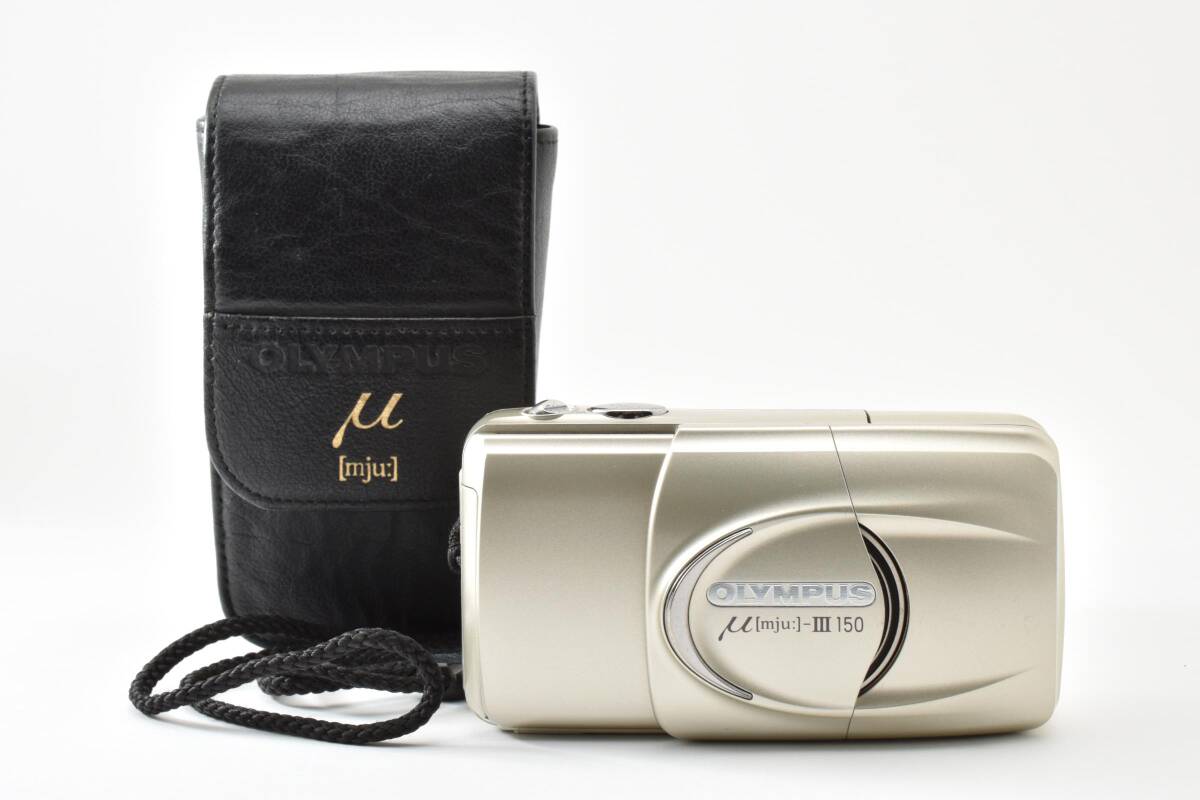 [中古美品] オリンパス μ ミュー III 150 コンパクト フィルムカメラ 2971176