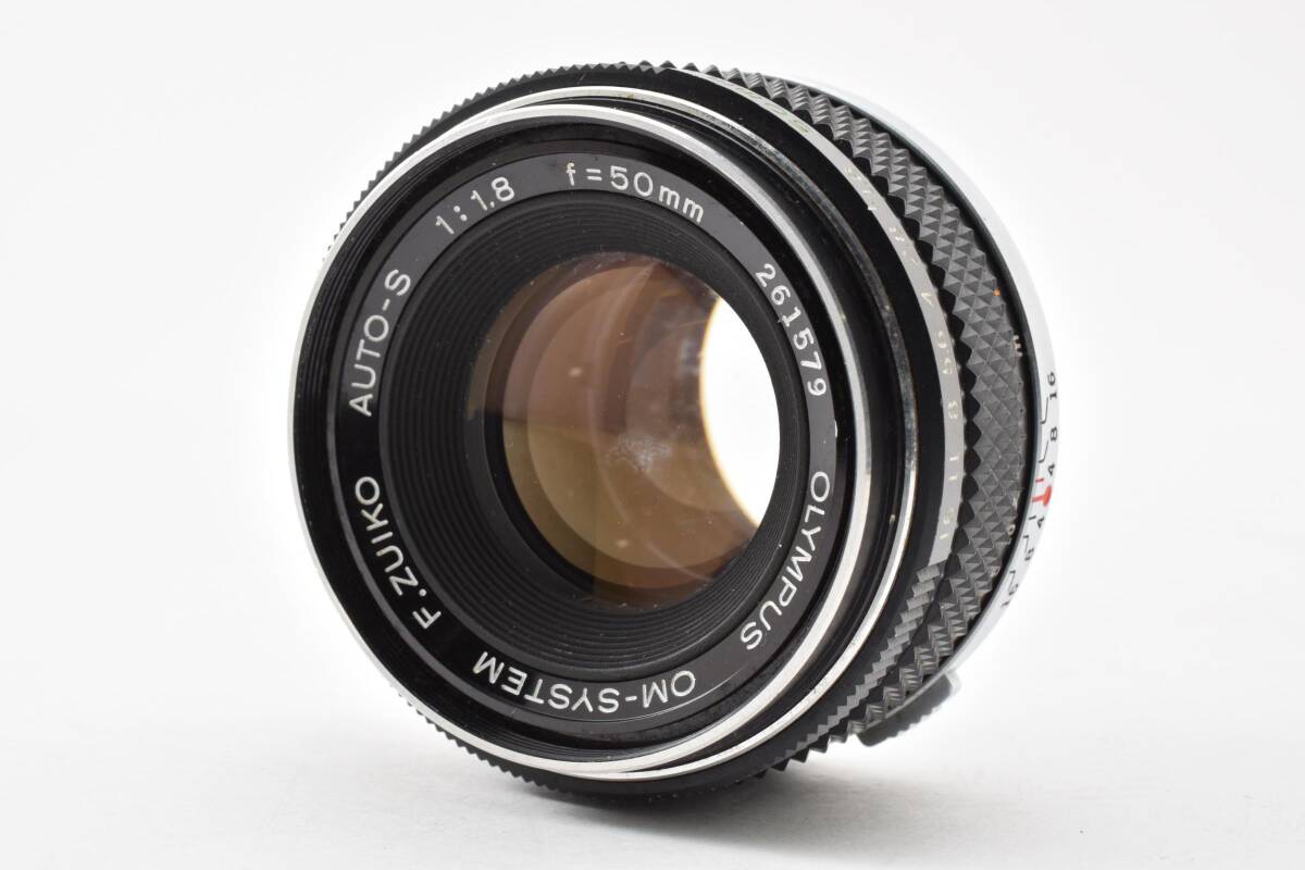 オリンパス OM-SYSTEM F.Zuiko Auto-S 1:1.8 50mm レンズ 現状品 2987318