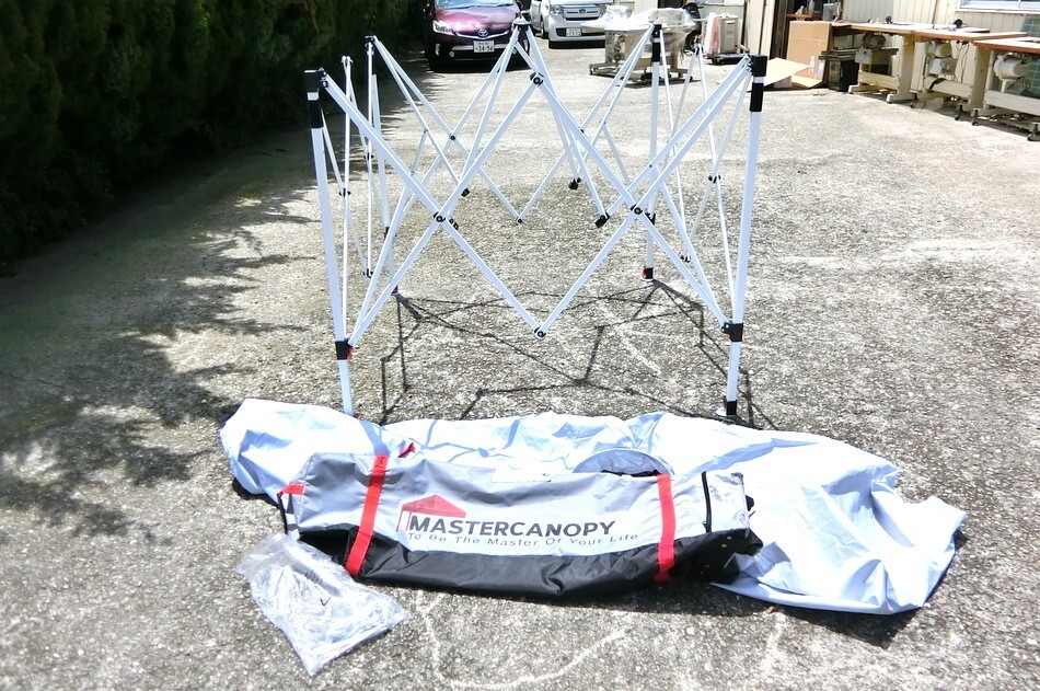 テント MASTERCANOPY マスターキャノピー タープ アウトドア BBQ 海水浴 釣り 【TT107】