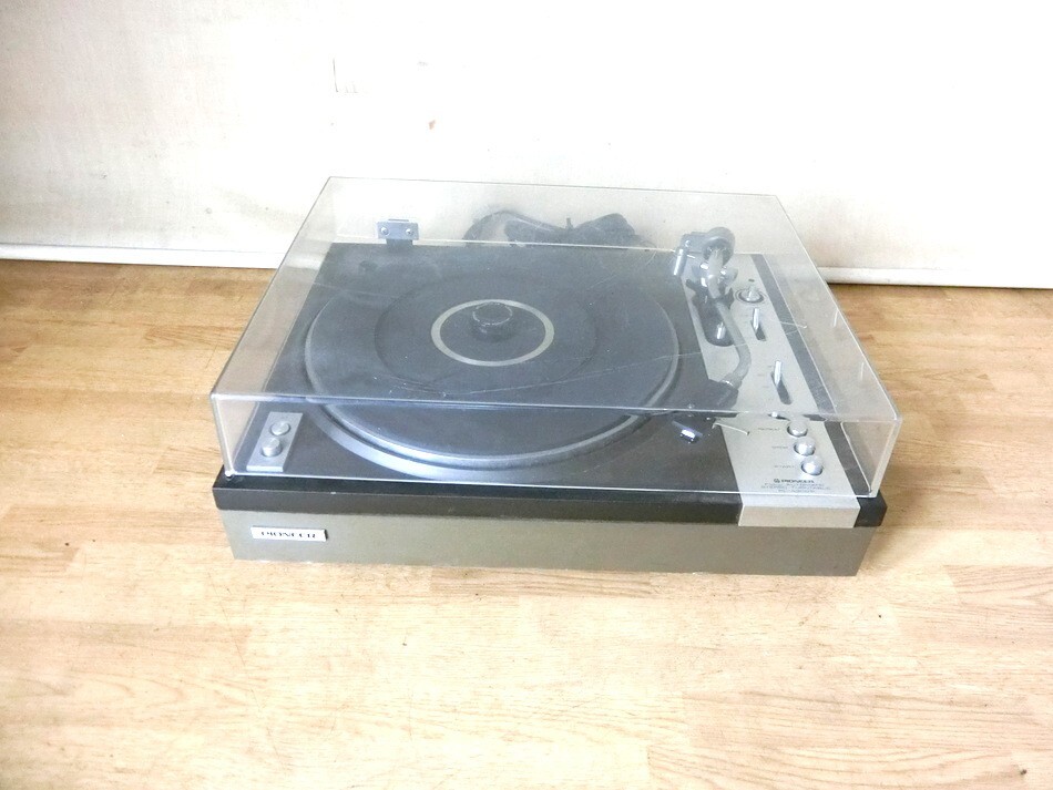 レコードプレーヤー PIONEER PL-A300S フルオートステレオレコードプレーヤー パイオニア オーディオ ターンテーブル 【TT114】