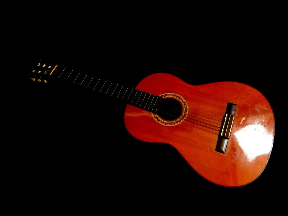 アコースティックギター YAMAHA G-100 ヤマハ 弦楽器 ストリート ミュージシャン 指弾き 【TT104】