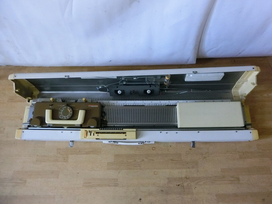 編み機 SILVERREED マイスタジオ SK-155 ハンドクラフト シルバーリード 編み物 手作り 【SS116】0806