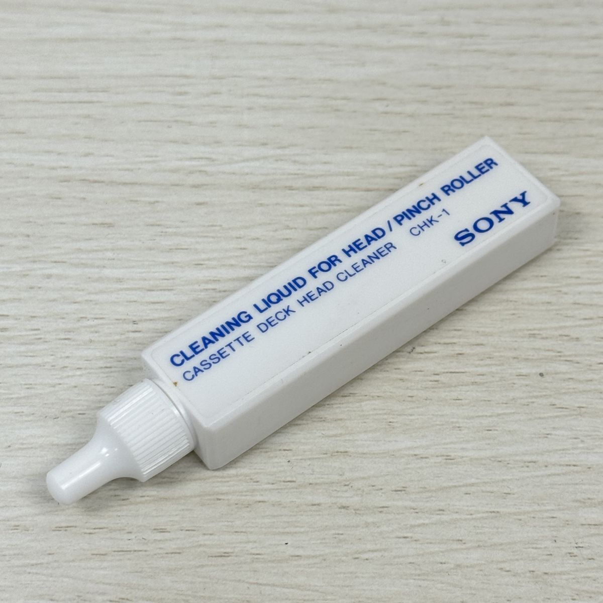 SONY ソニー CHK-1 クリーニングリキッド カセットデッキ ヘッドクリーナー ピンチローラー アンティーク USED 希少 廃番 レア