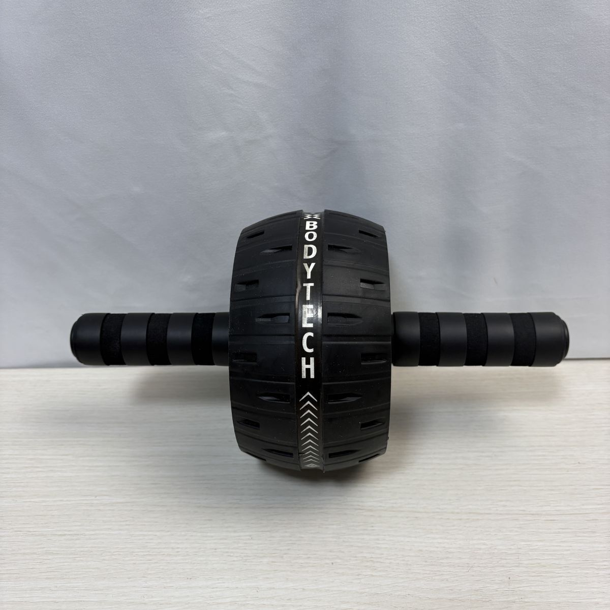 BODYTECH ボディテック アブローラー 腹筋ローラー ワイドホイール 筋トレ フィットネス 器具 中古