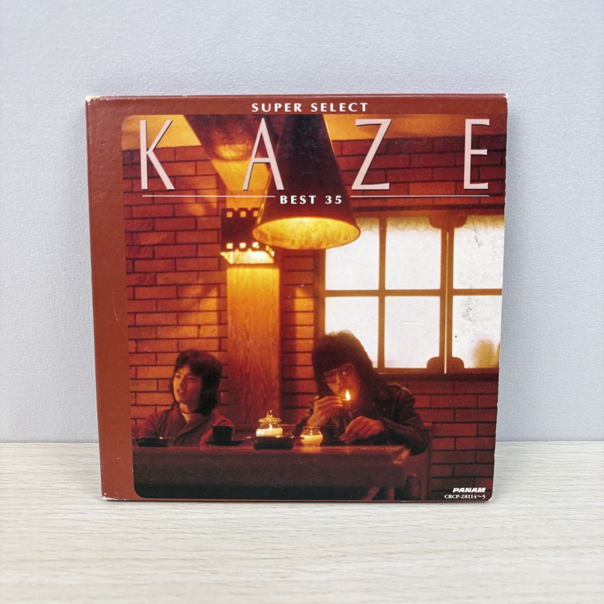 風 KAZE SUPER SELECT BEST35 伊勢正三 大久保一久 CRCP-28114~5 2枚組ベストアルバム 中古