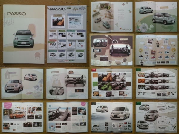 PASSO パッソ (GC3#型初期) カタログ 2010年版 35ページ カスタマイズ＆アクセサリーカタログ付 トヨタ FMC時 ※ダイハツ BOON 共同開発