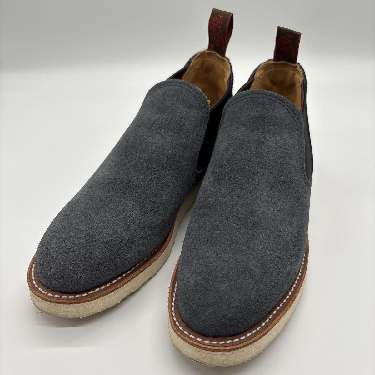 【美品】RED WING レッドウィング 8129 ロメオ サイドゴアブーツ スエード BEAMS別注 6.5