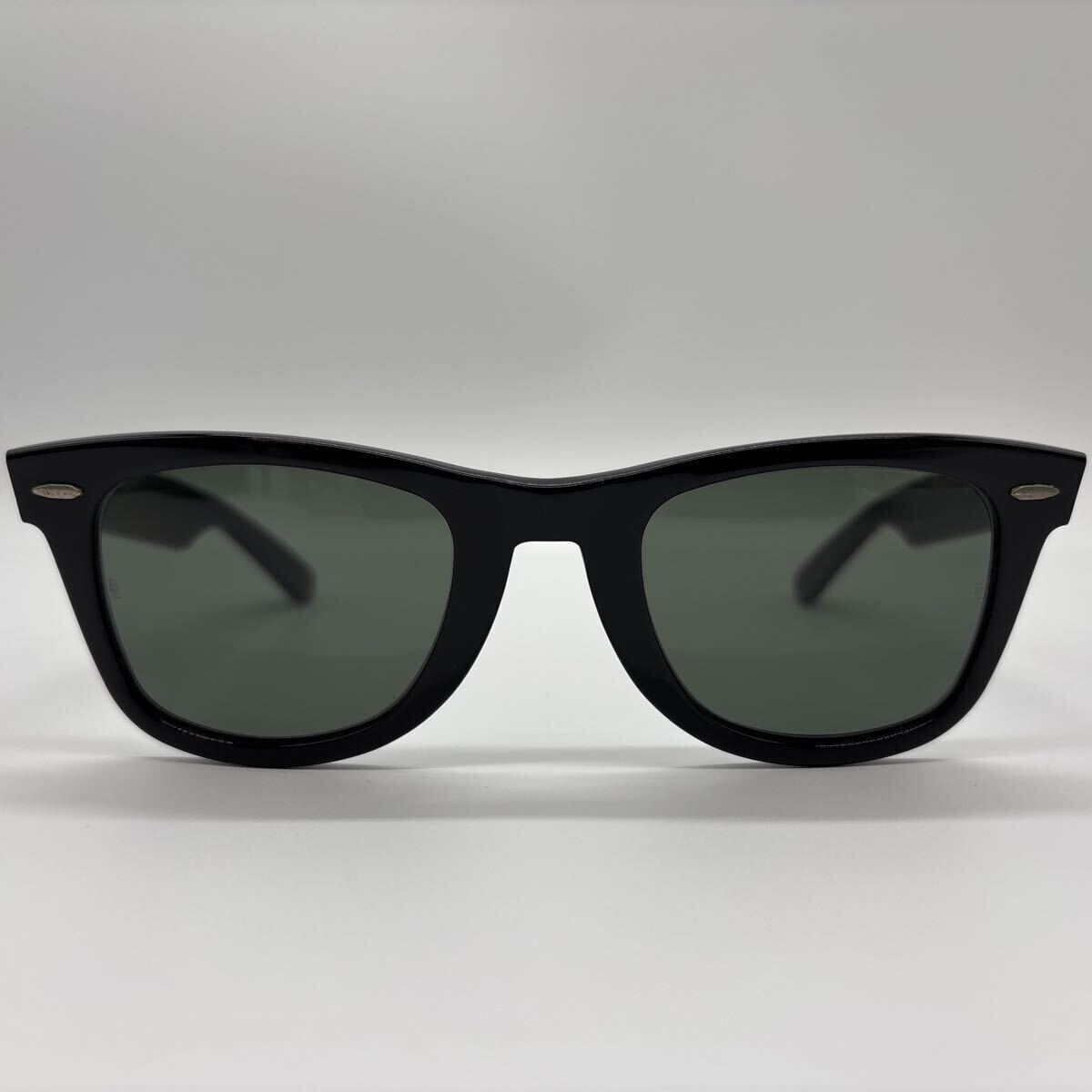 80s B&L Ray-Ban レイバン WAYFARER ウェイファーラー 5024 G-15 芯無し 砂打ち サングラス Vintage ビンテージ ボシュロム USA