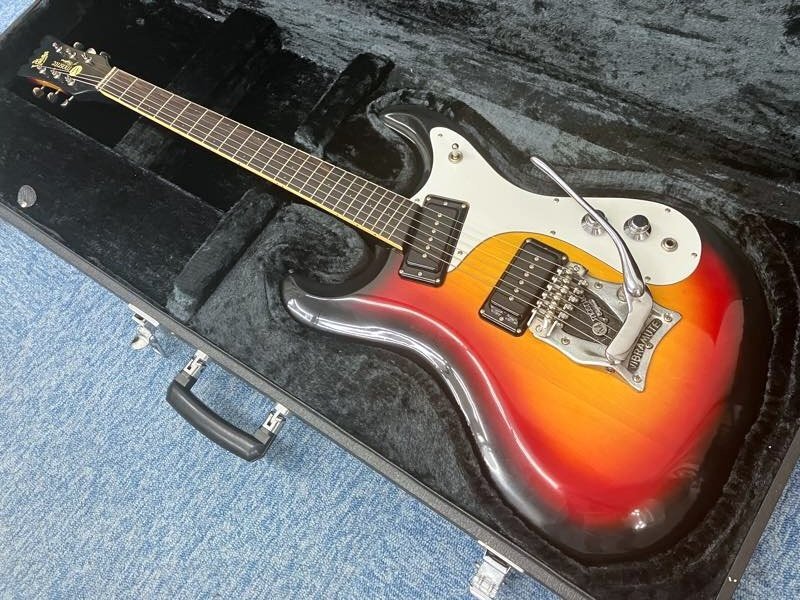 ◆ Mosrite THE VENTURES model ◆ モズライト　ベンチャーズ モデル 　ハードケース付属です♪ 中古品