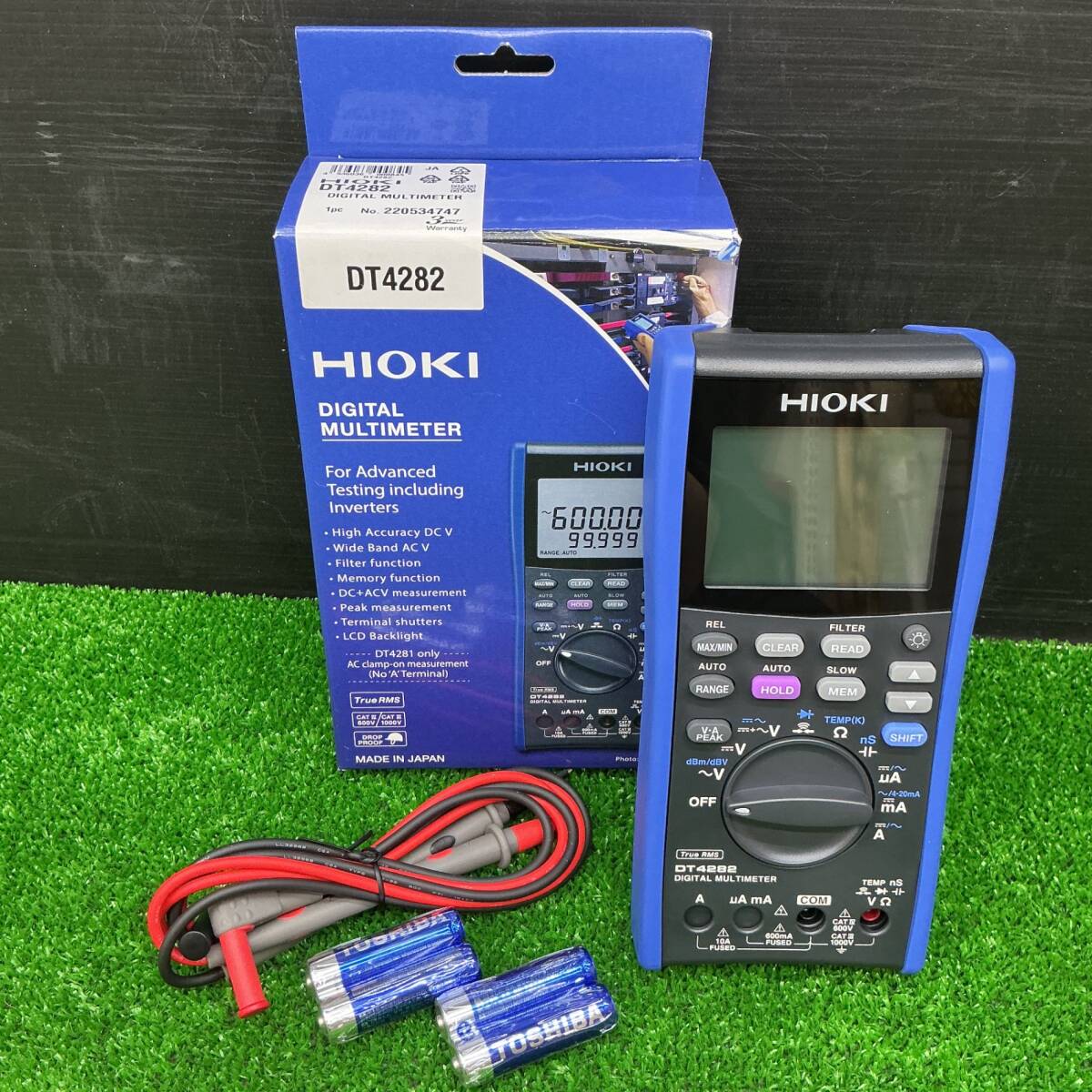 電材館【未使用】日置電機(HIOKI) デジタルマルチメーター DT4282【電材館越谷店】