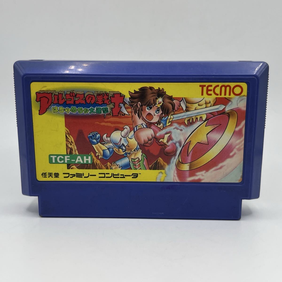 アルゴスの戦士 はちゃめちゃ大進撃 TECMO ファミリーコンピュータ FAMILY COMPUTER ファミコン FC ソフト カセット カートリッジ