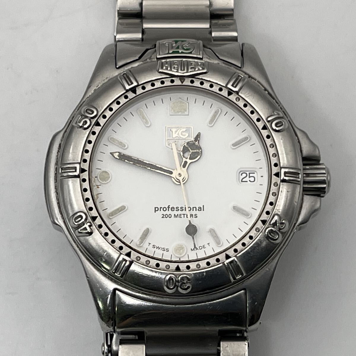 TAG HEUER 4000 professional 200 METERS 999.813A タグ・ホイヤー 4000シリーズ クォーツ ダイバーズ 3針 デイト メンズ ボーイズ 動作品