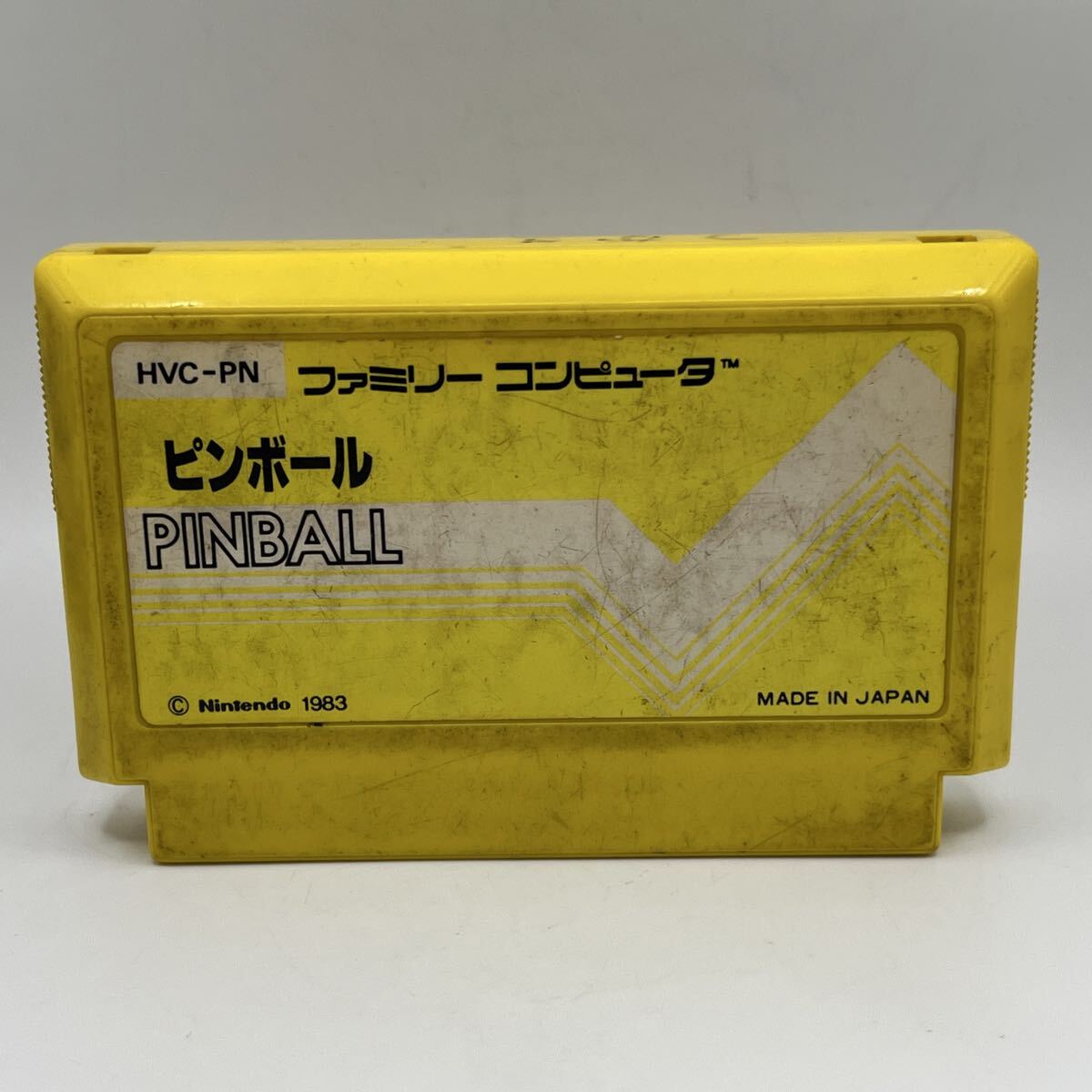 ピンボール PINBALL Nintendo 1983 任天堂 ファミリーコンピュータ ファミコン FC ソフト カセット カートリッジ
